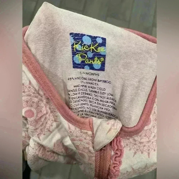 Kickee Pants Girl One Piece Coverall Size 6-9 months - Picture 3 of 3